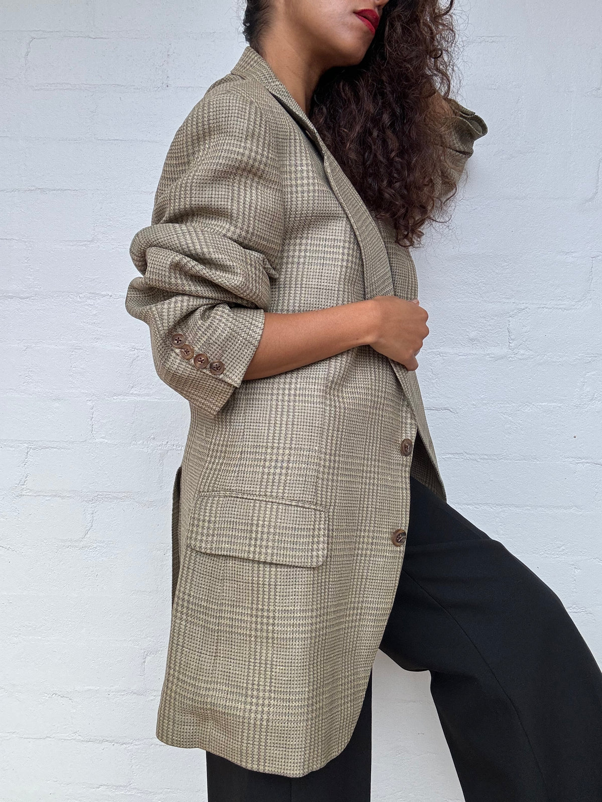 Vintage Burberry’s Check Blazer