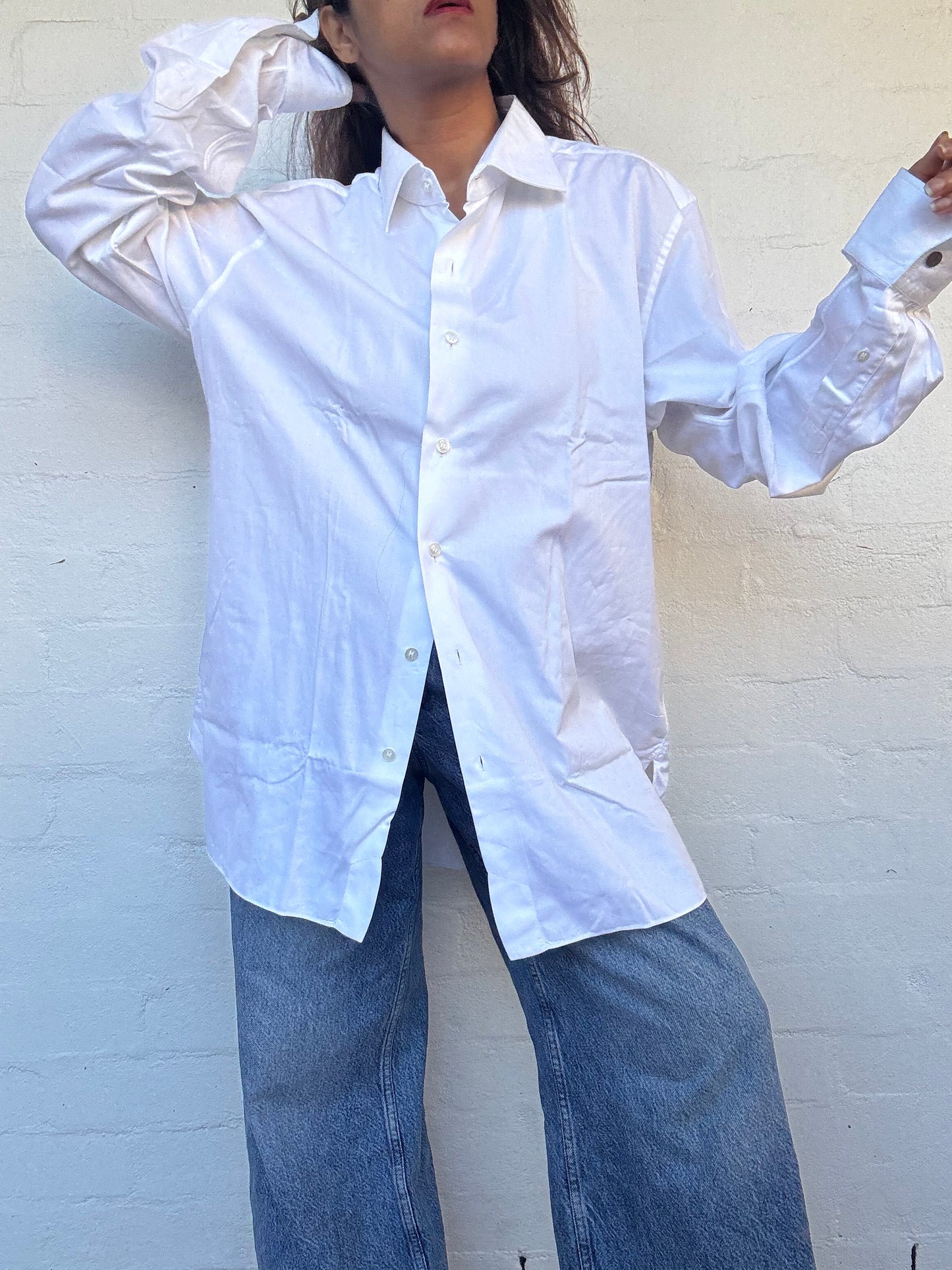 Hermes White Cotton Shirt
