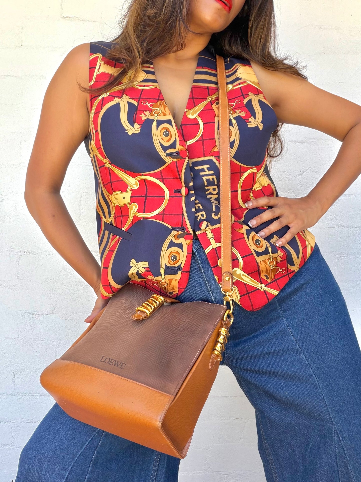 Vintage LOEWE Velazquez Shoulder Bag