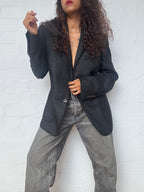 Balmain Check Blazer