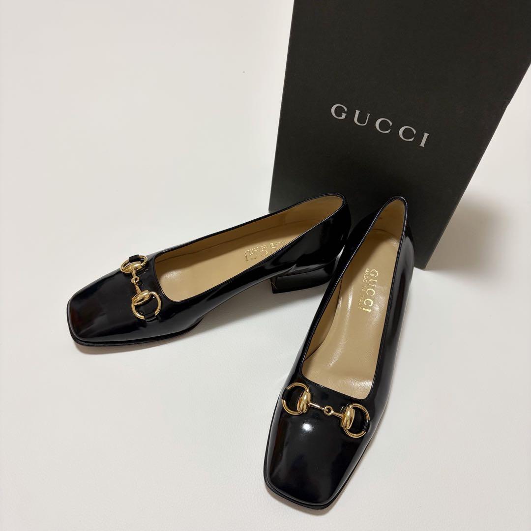 Gucci Horsebit Pumps - Black