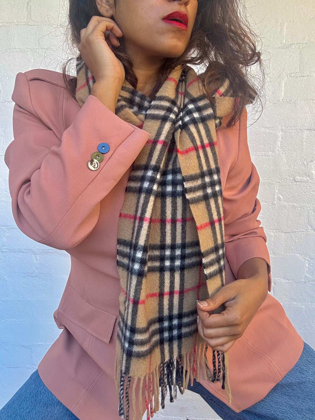 Authentic Burberry Cashmere Scarf