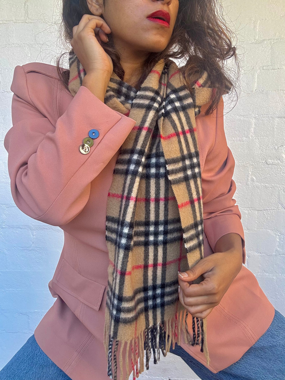Authentic Burberry Cashmere Scarf