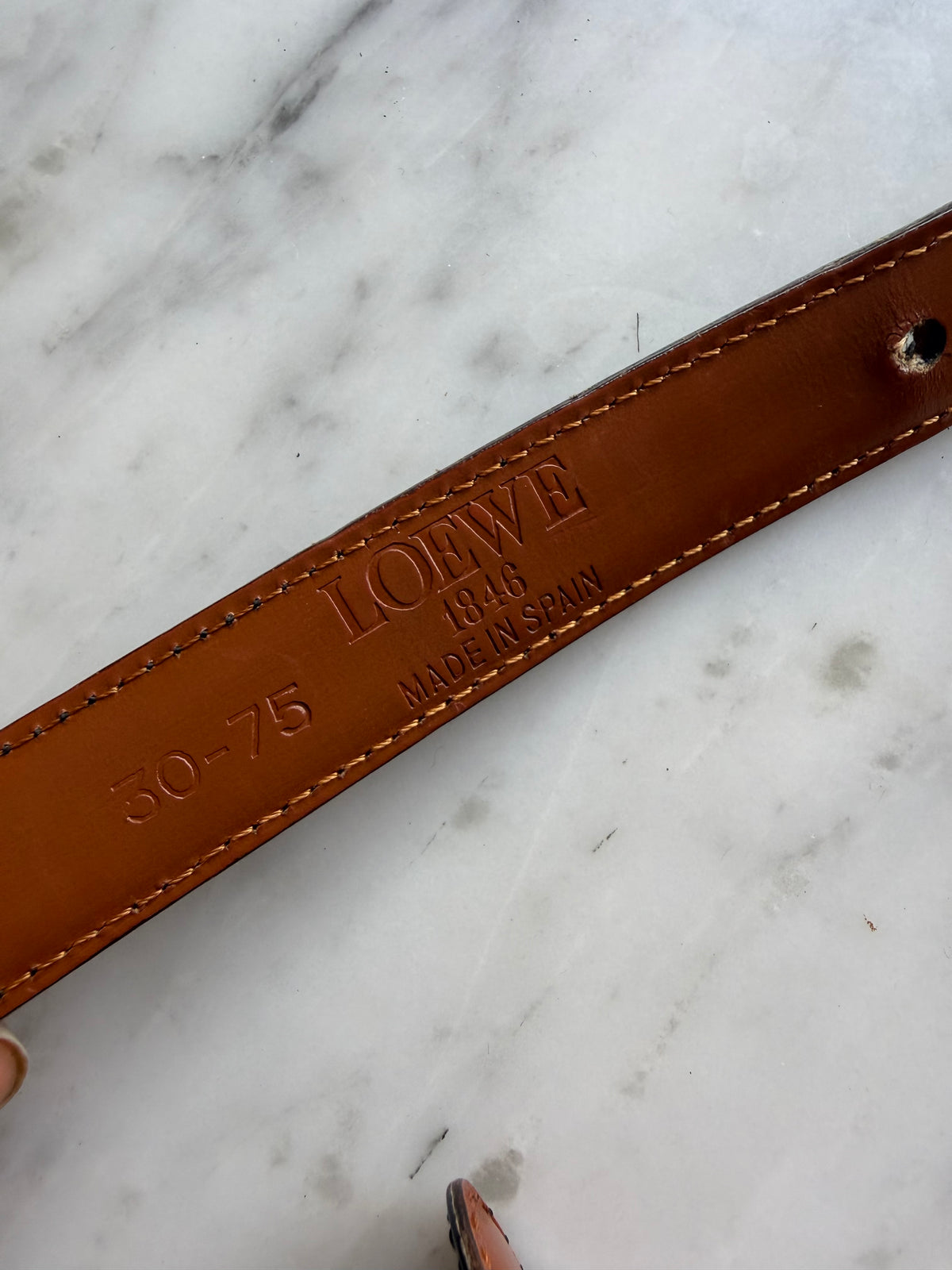 Rare Vintage Loewe Belt