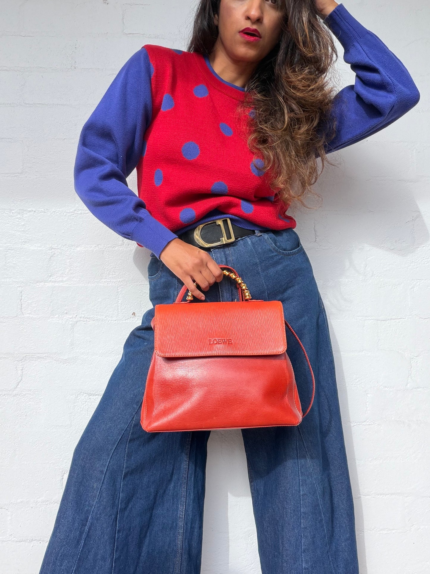 Vintage LOEWE Velazquez Shoulder Bag