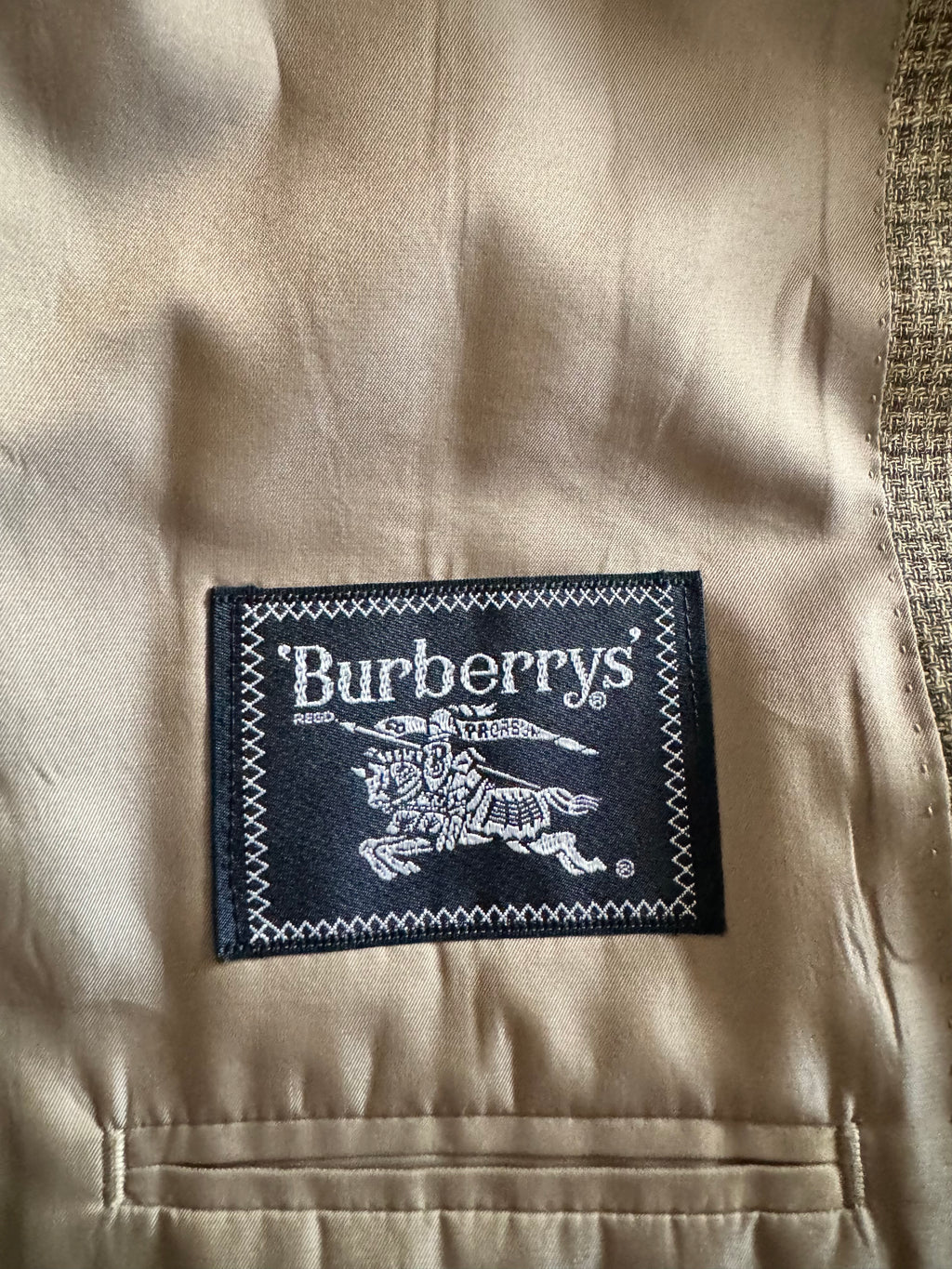 Vintage Burberry’s Check Blazer