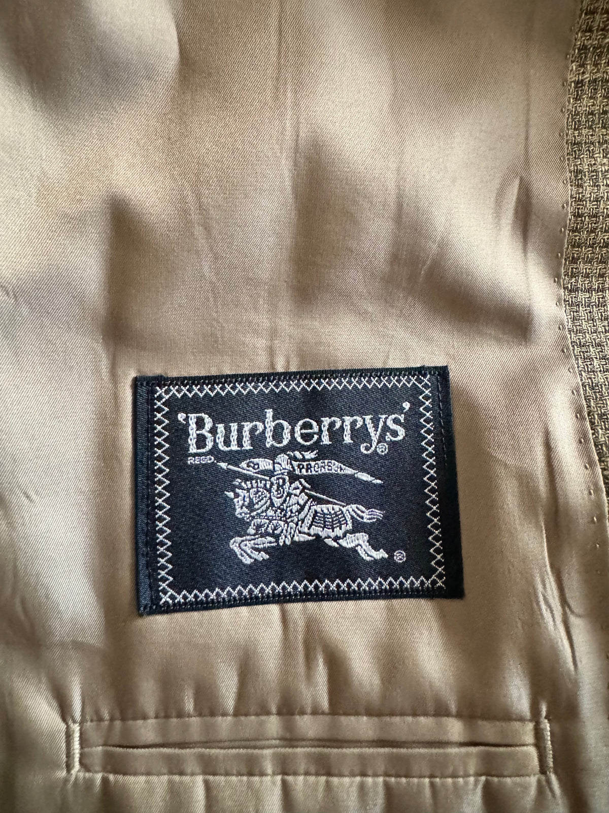 Vintage Burberry’s Check Blazer