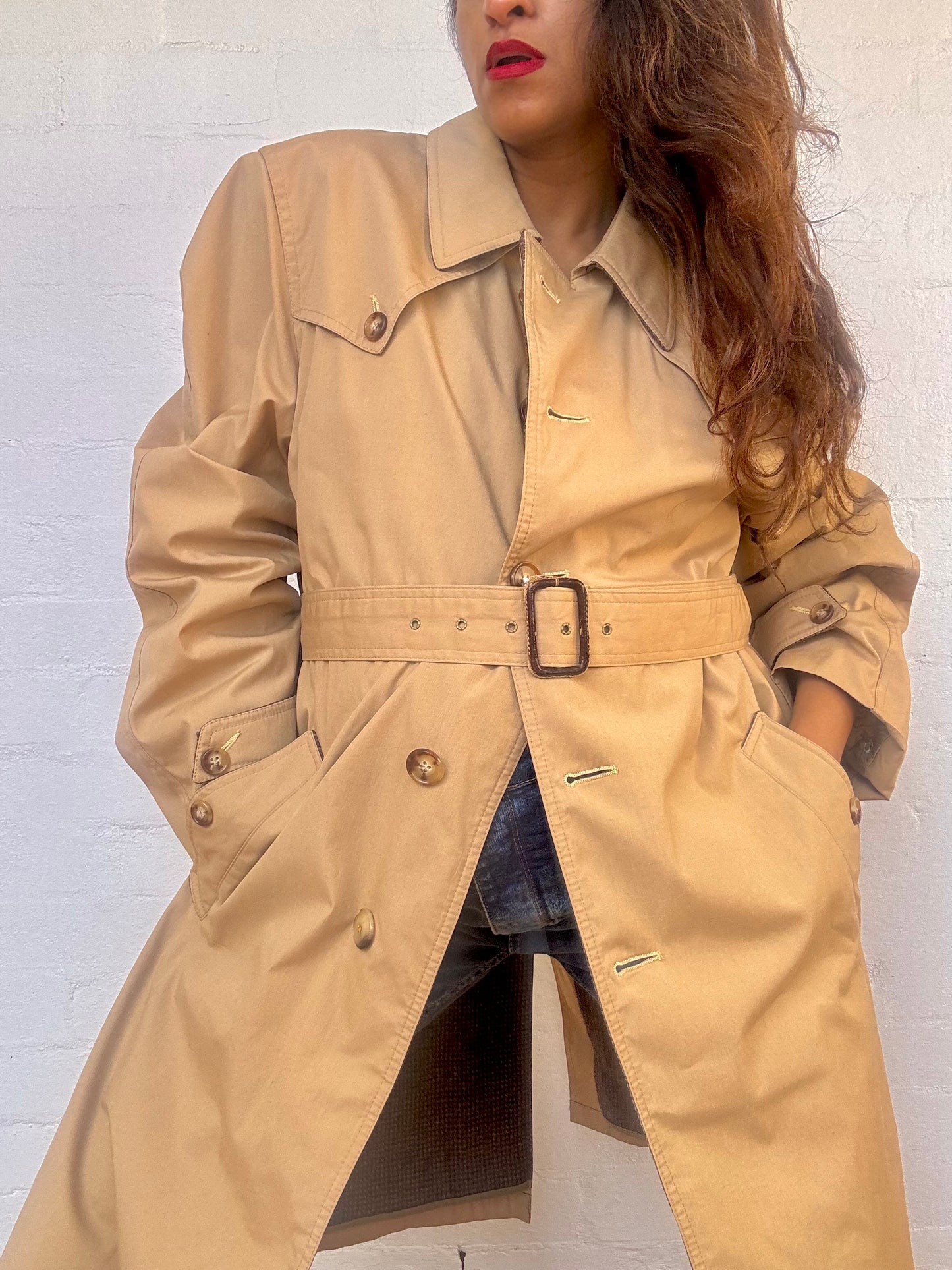 Christian Dior Trench Coat with Wool Lininig