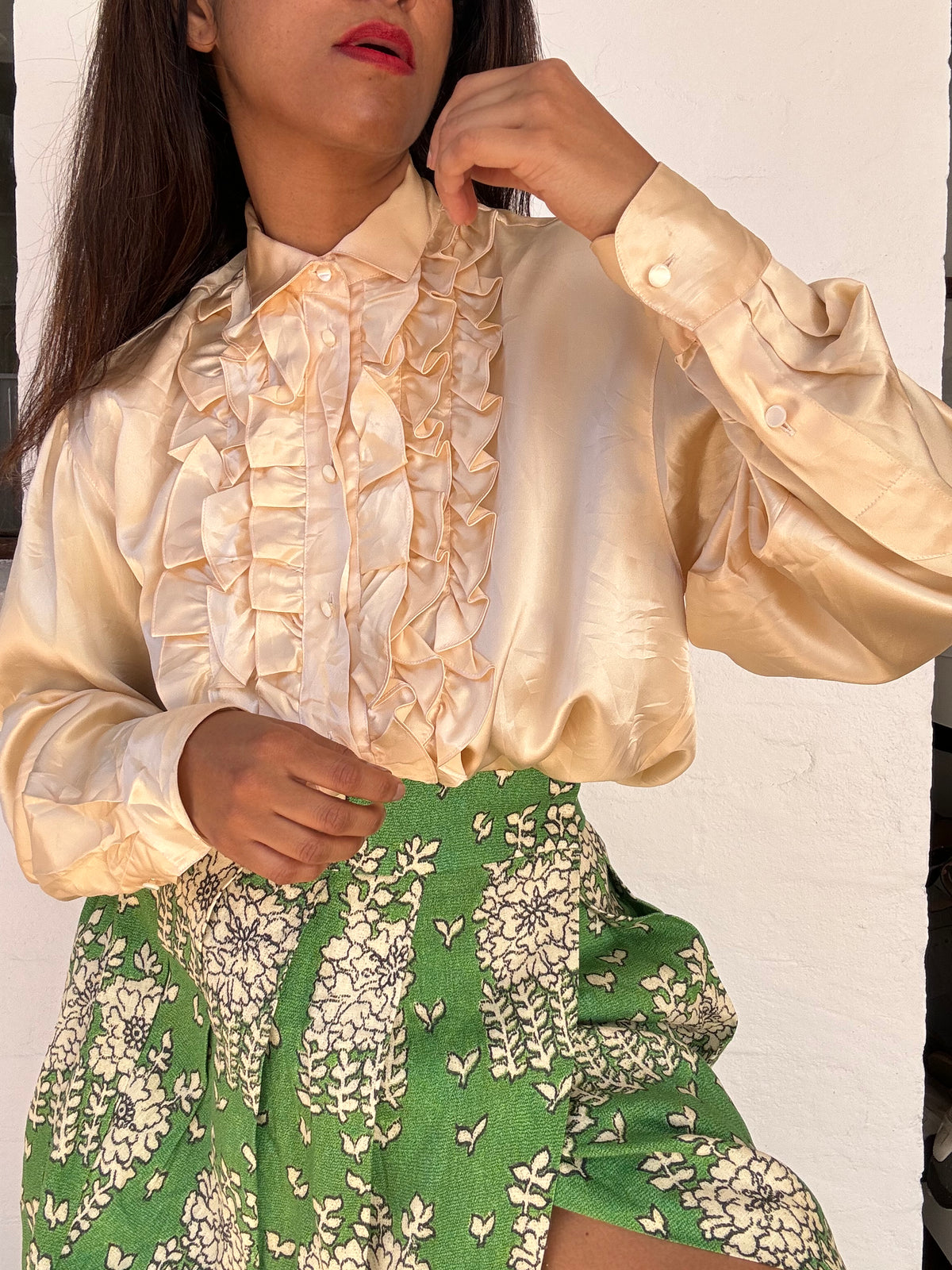 Vintage Ralph Lauren Silk Blouse