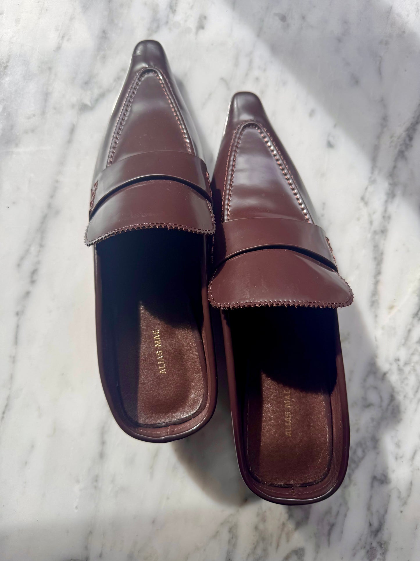 Alias Mae - Taja Mules Dark Brown