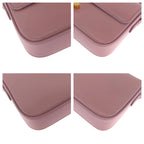 Celine Pink Leather Medium Triomphe Shoulder Bag