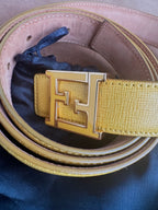Fendi Skinny Leather Belt Kit