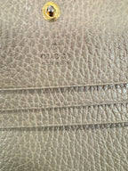 Gucci Logo-Plaque Leather Wallet