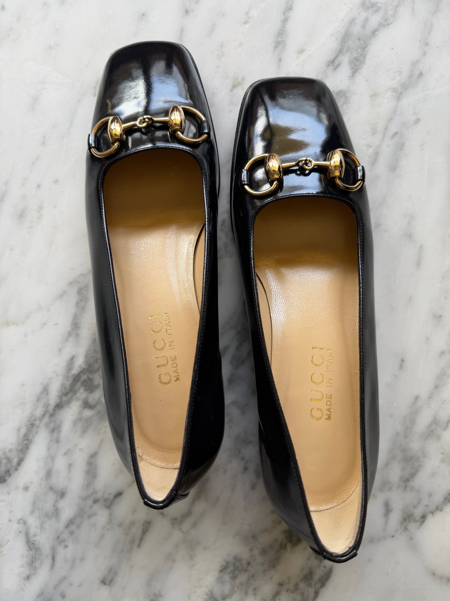 Gucci Horsebit Pumps - Black