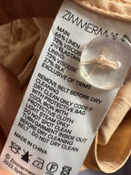 Zimmermann Linen Shorts - Oatmeal