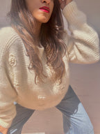 Vintage Angora Wool Jumper