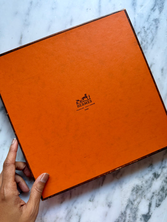 Rare HERMÈS Scarf Vintage 'Harnais de Ceremonie' Hugo Grygkar