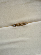 Fendi Women's Signature Ring BNWT