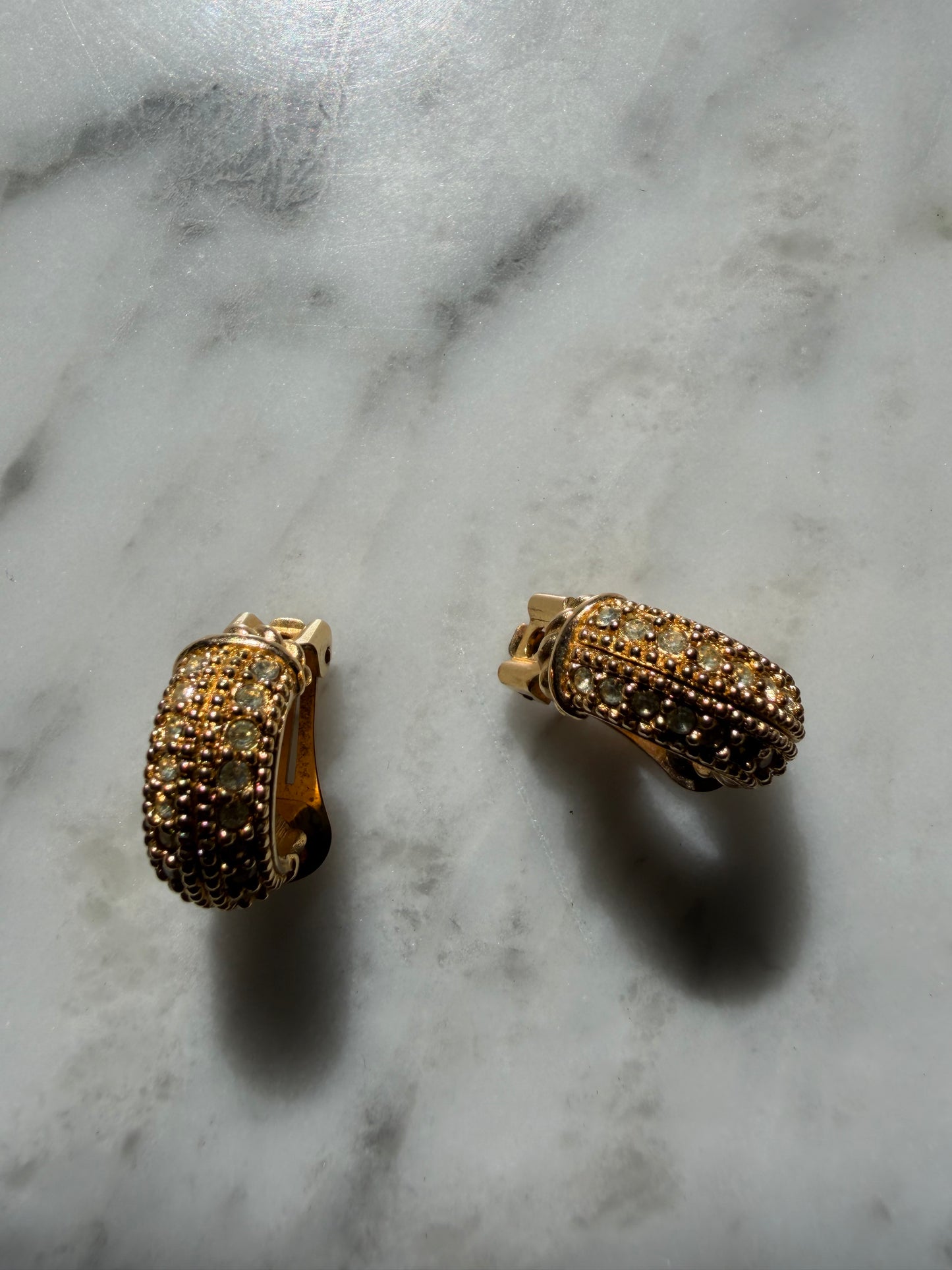 Vintage Christian Dior Clip-On Earrings