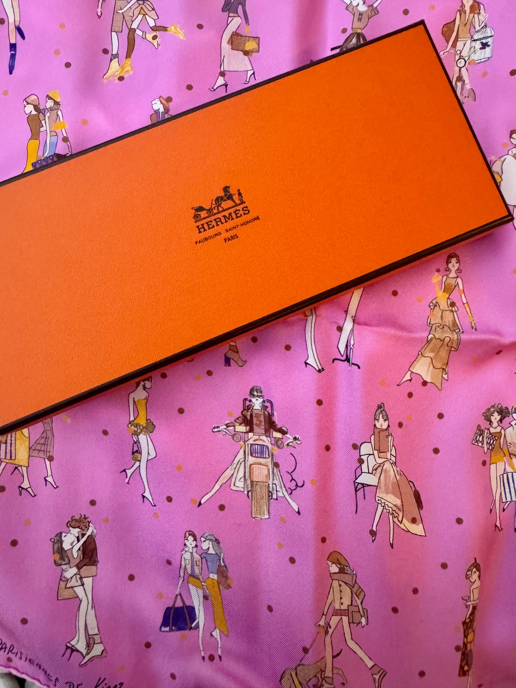 Hermès - Gavroche 45 silk neckerchief