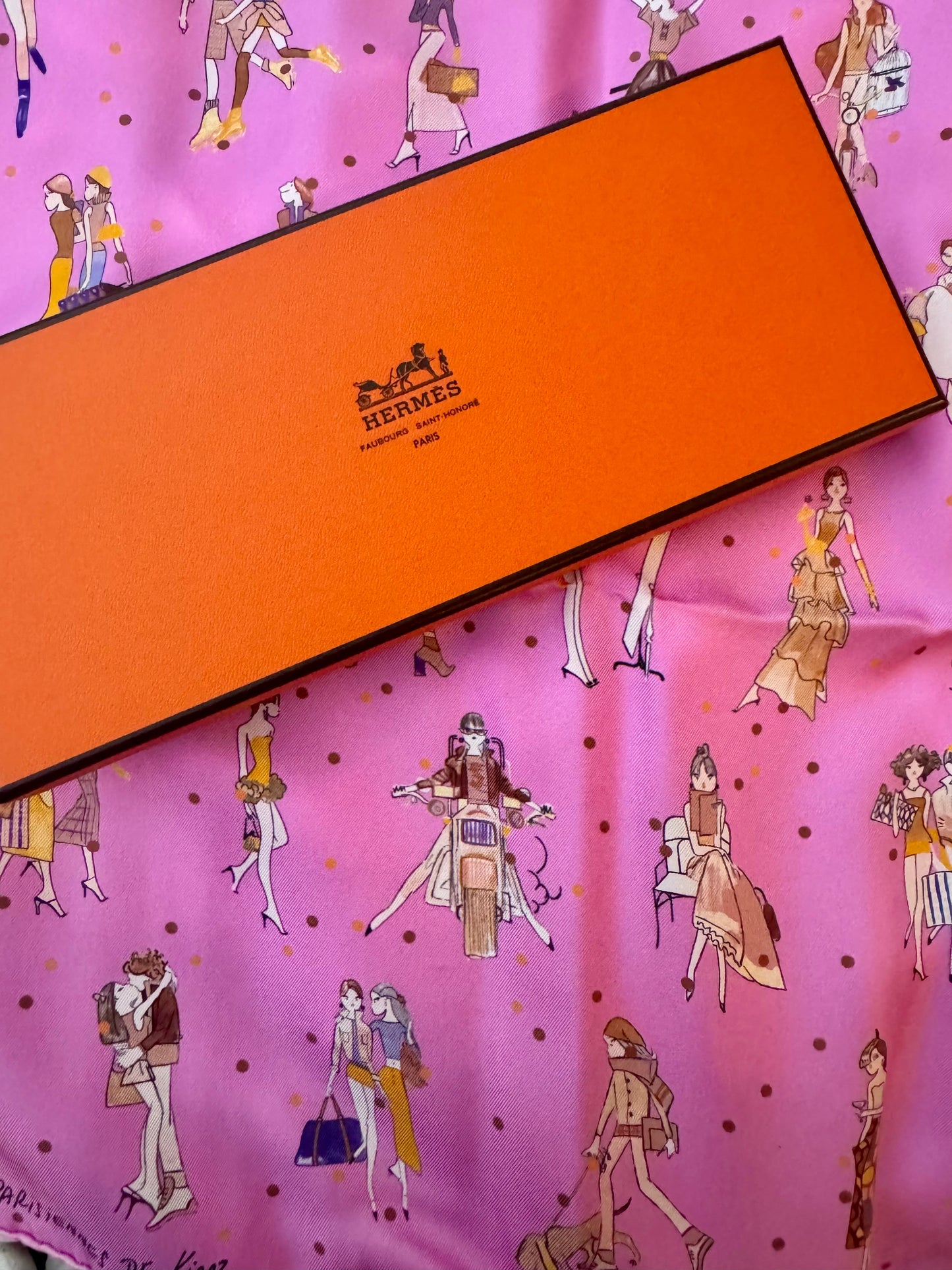 Hermès - Gavroche 45 silk neckerchief