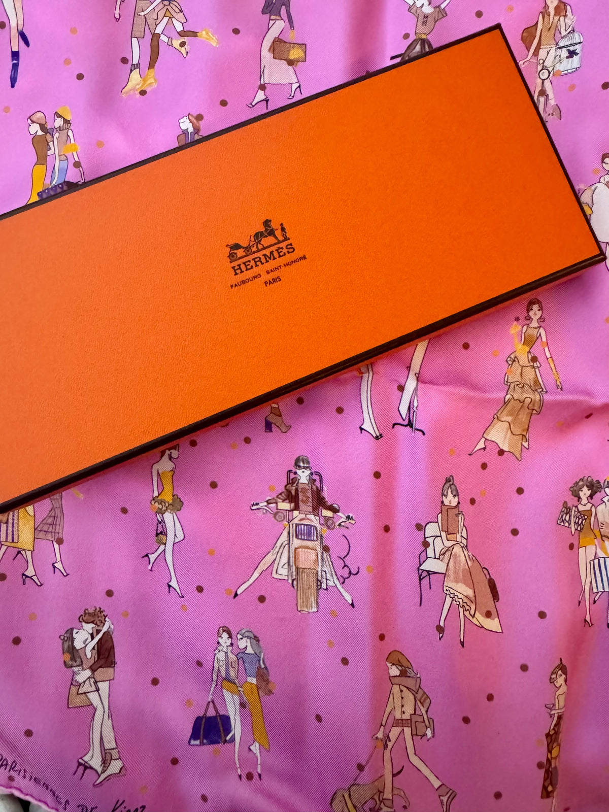 Hermès - Gavroche 45 silk neckerchief