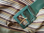 Vintage Miss Dior Striped Shirt Dress with Matching Belt