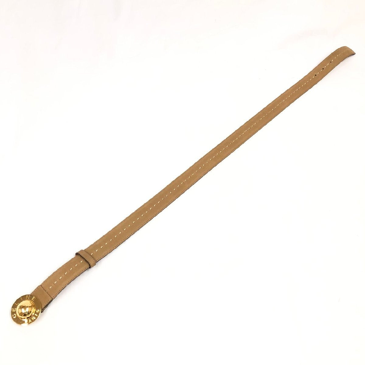 Rare CELINE Star Ball Buckle Belt