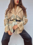 Vintage 1970s Fur Coat