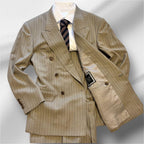Vintage Christian Dior Double Breasted Wool Suit