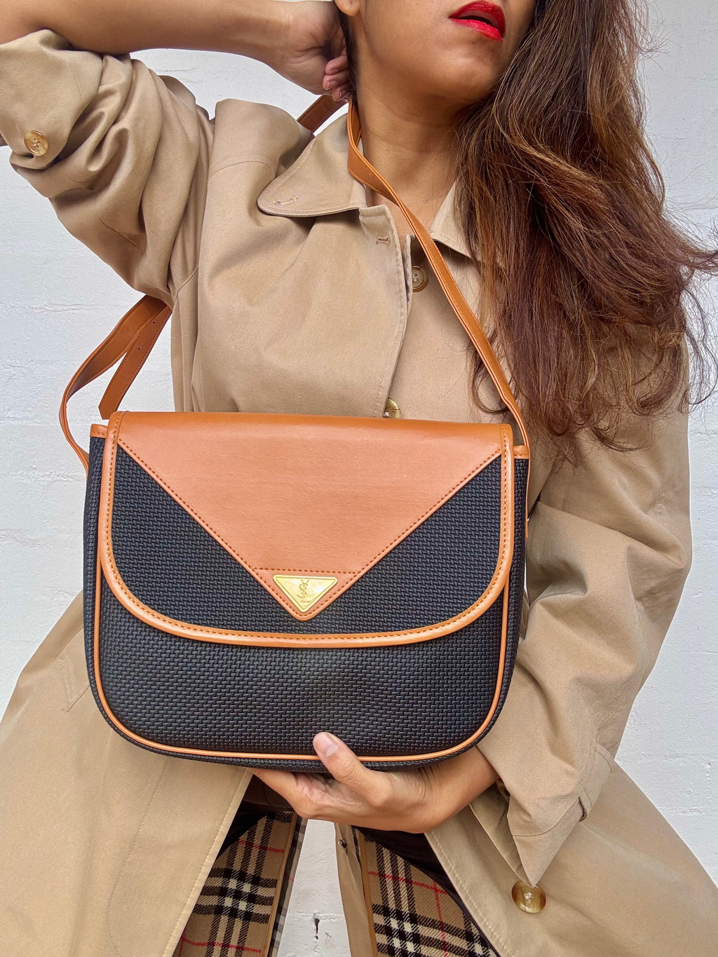 Authentic Vintage YSL Crossbody Bag