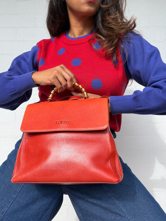 Vintage LOEWE Velazquez Shoulder Bag