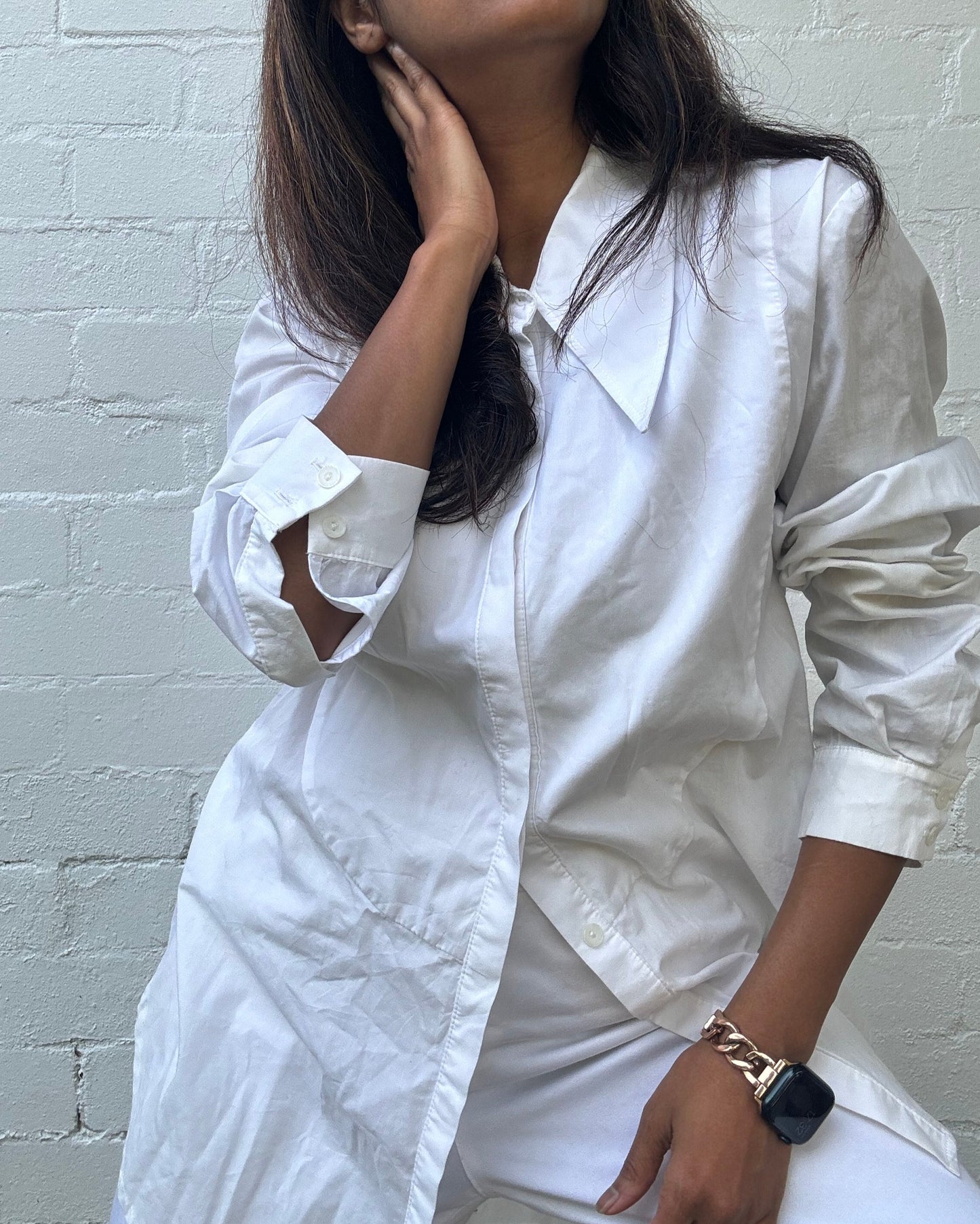Victoria & Woods White Cotton Shirt