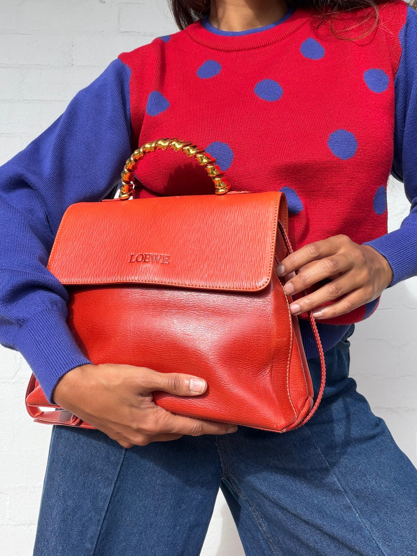 Vintage LOEWE Velazquez Shoulder Bag