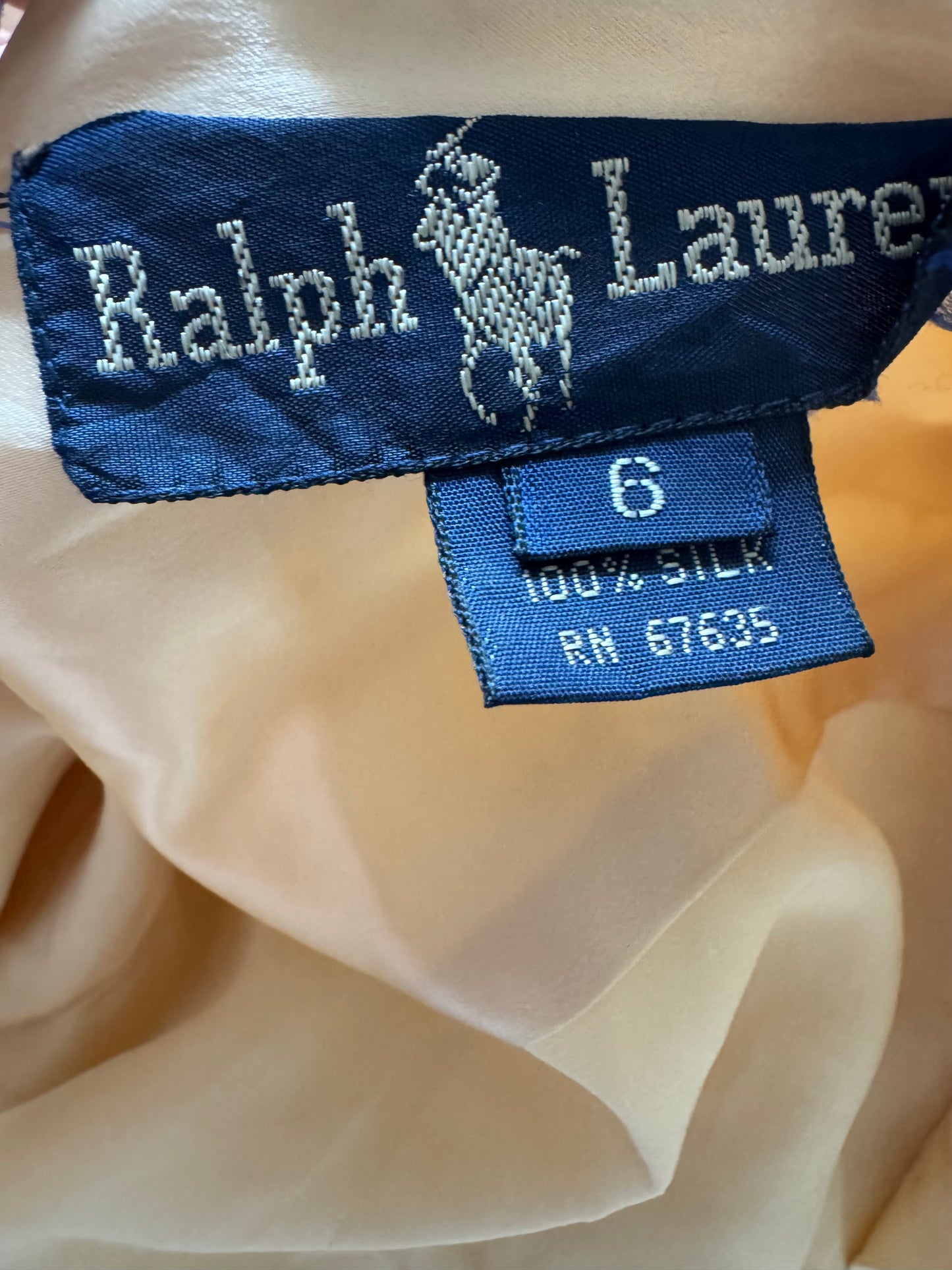 Vintage Ralph Lauren Silk Blouse