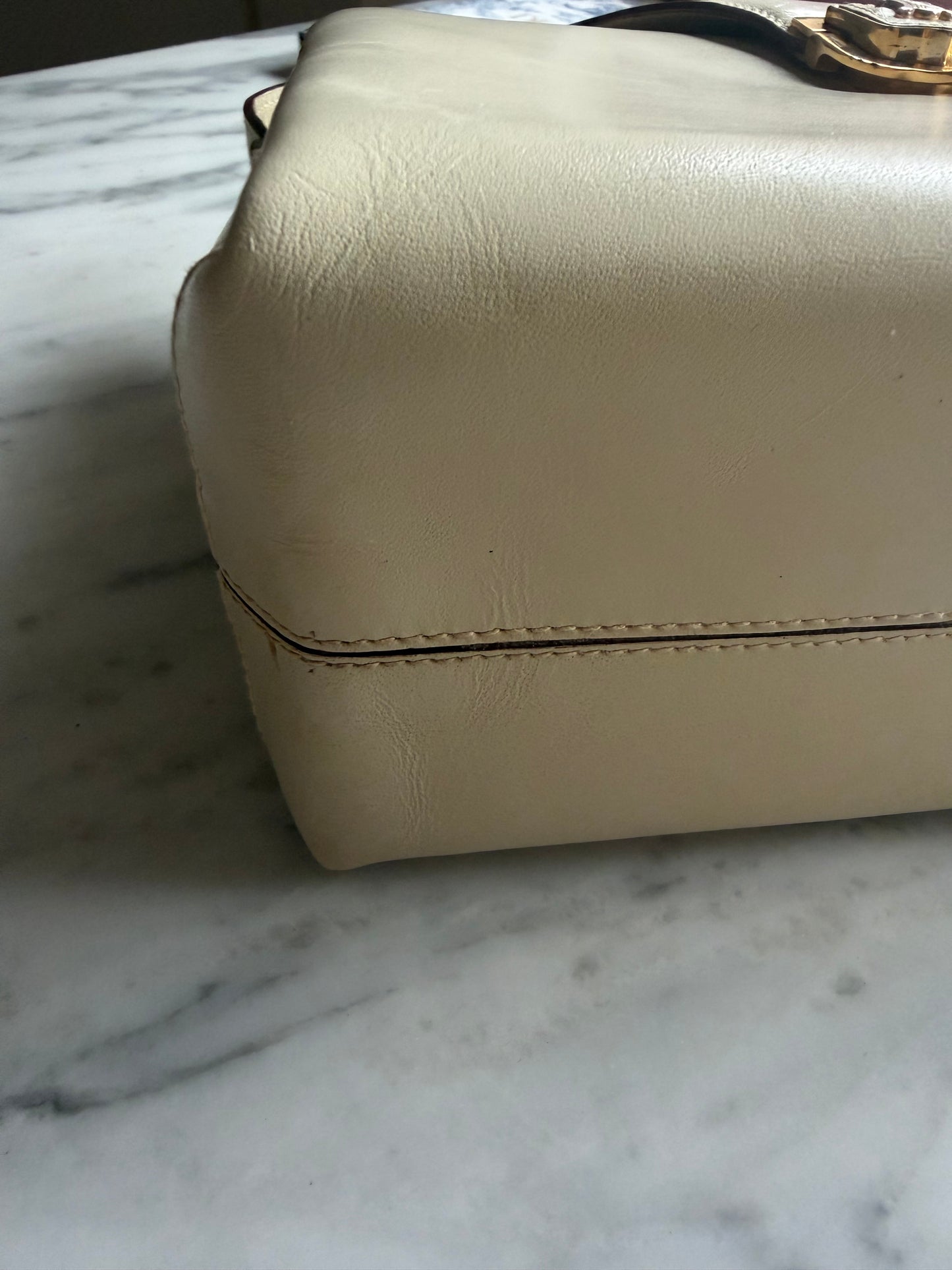 Rare Authentic Vintage Celine Bag - Ivory