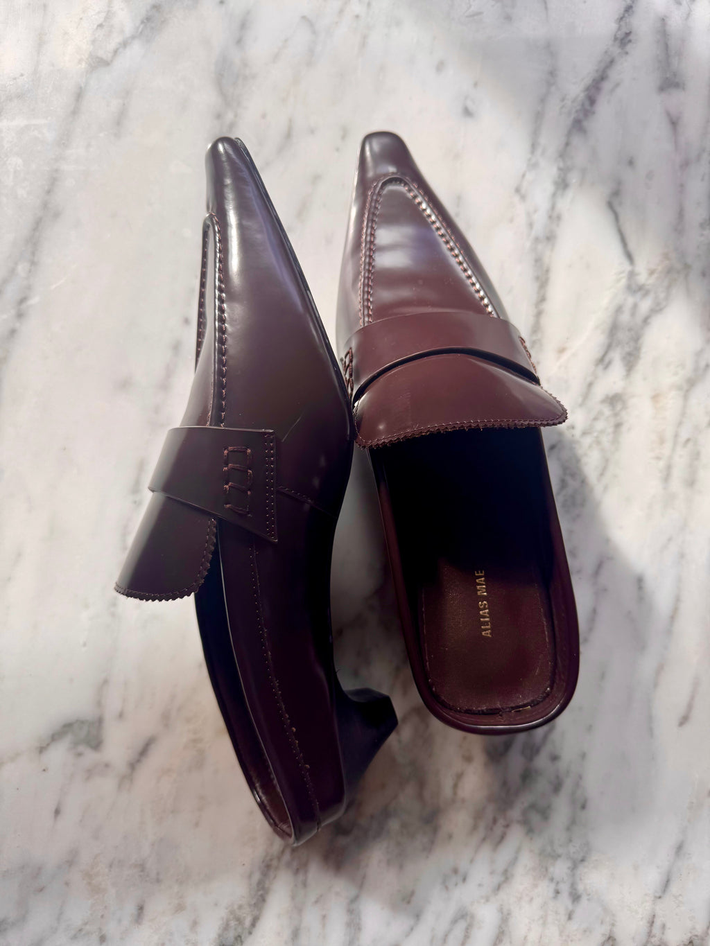Alias Mae - Taja Mules Dark Brown