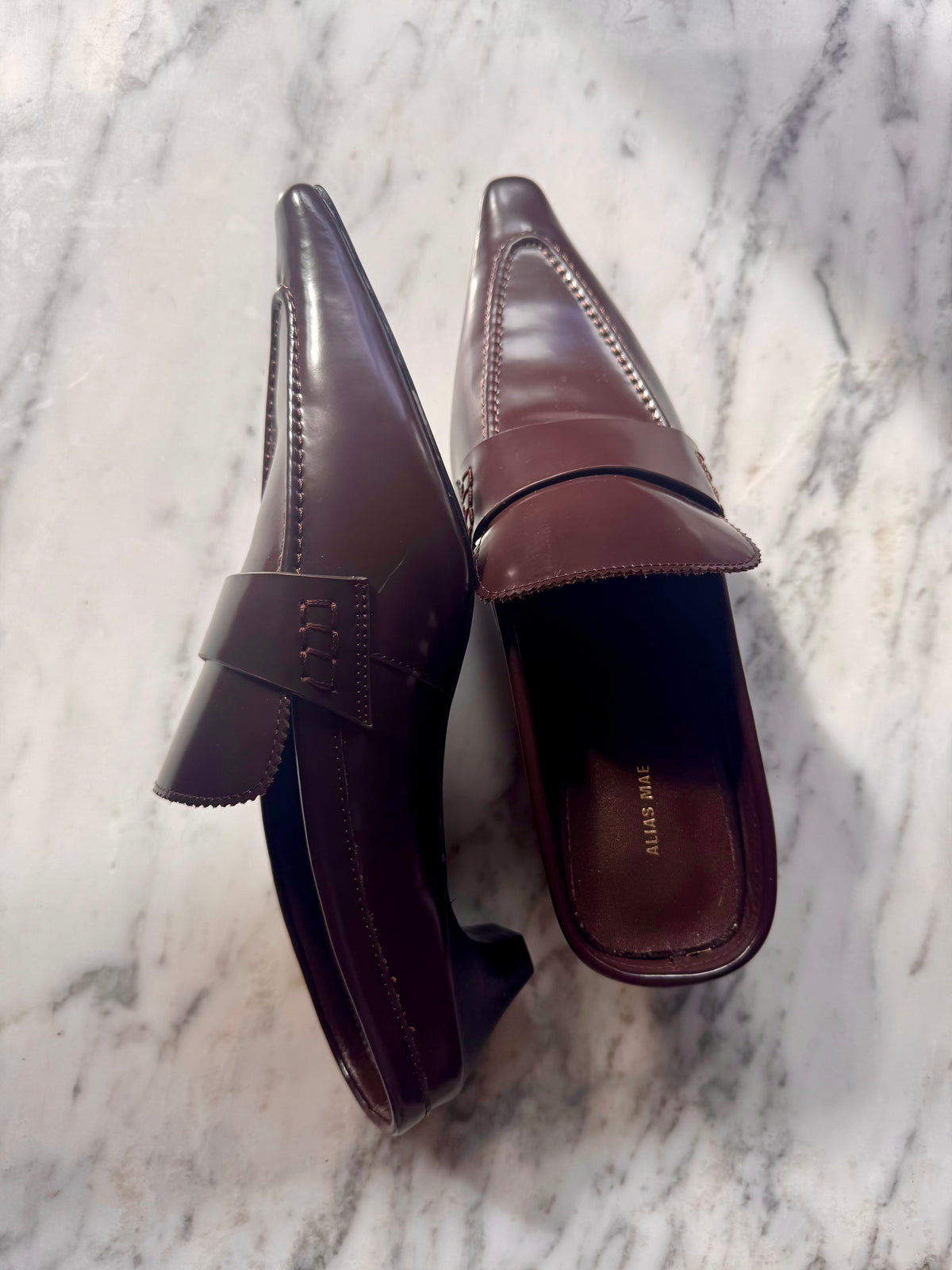 Alias Mae - Taja Mules Dark Brown