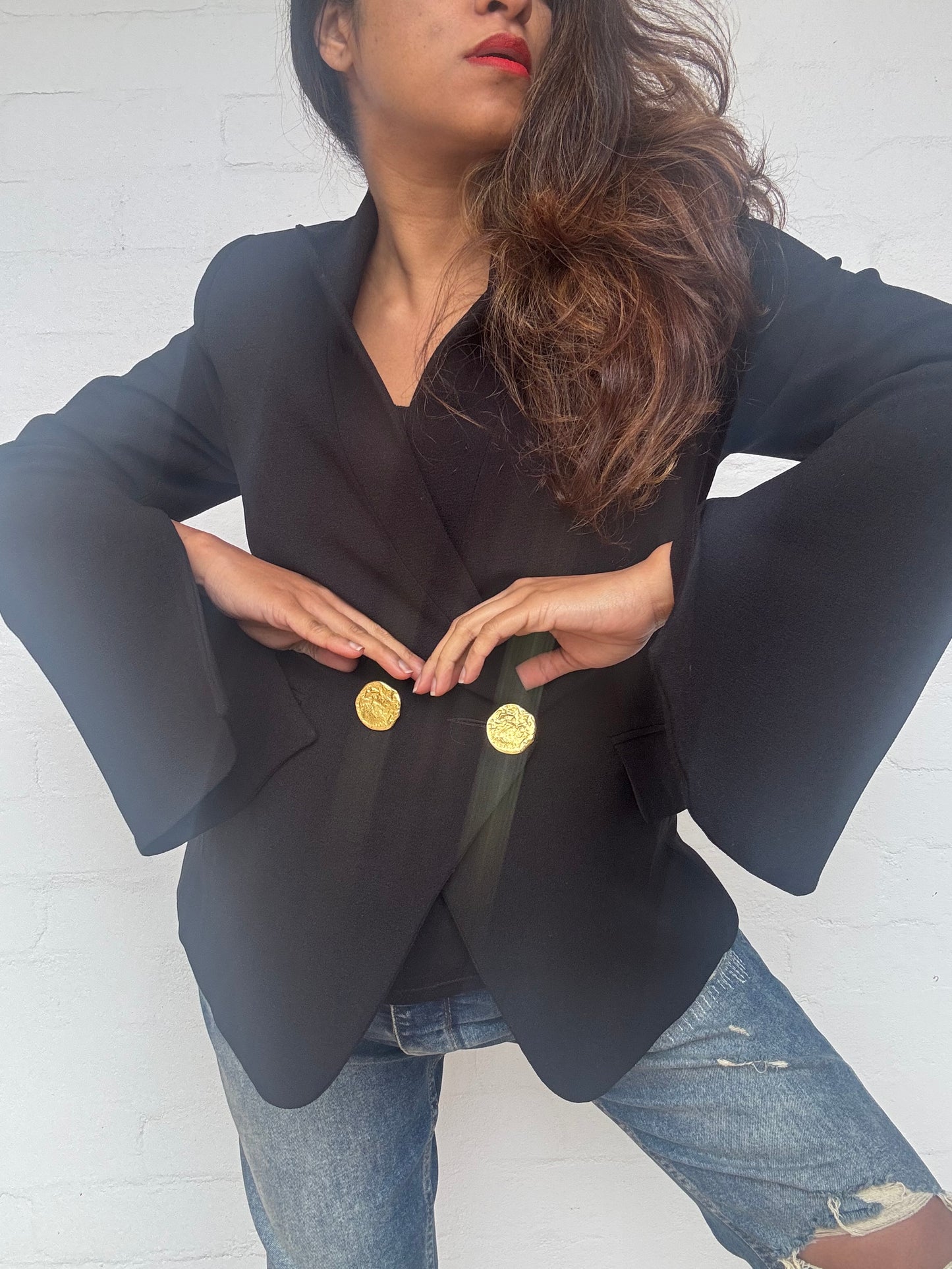 Rebecca Vallance - Black Celestina Blazer