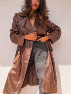 Authentic Iridescent Fendi Trench Coat