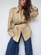 Polo Ralph Lauren Silk Shacket