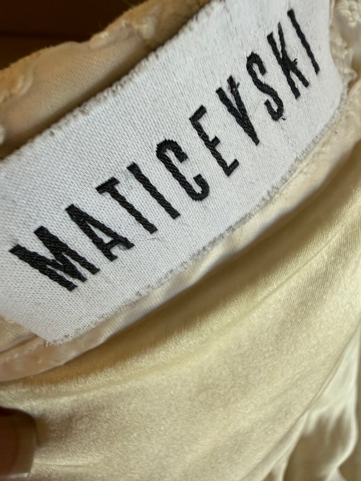 Maticevski Symphonic Lace Dress