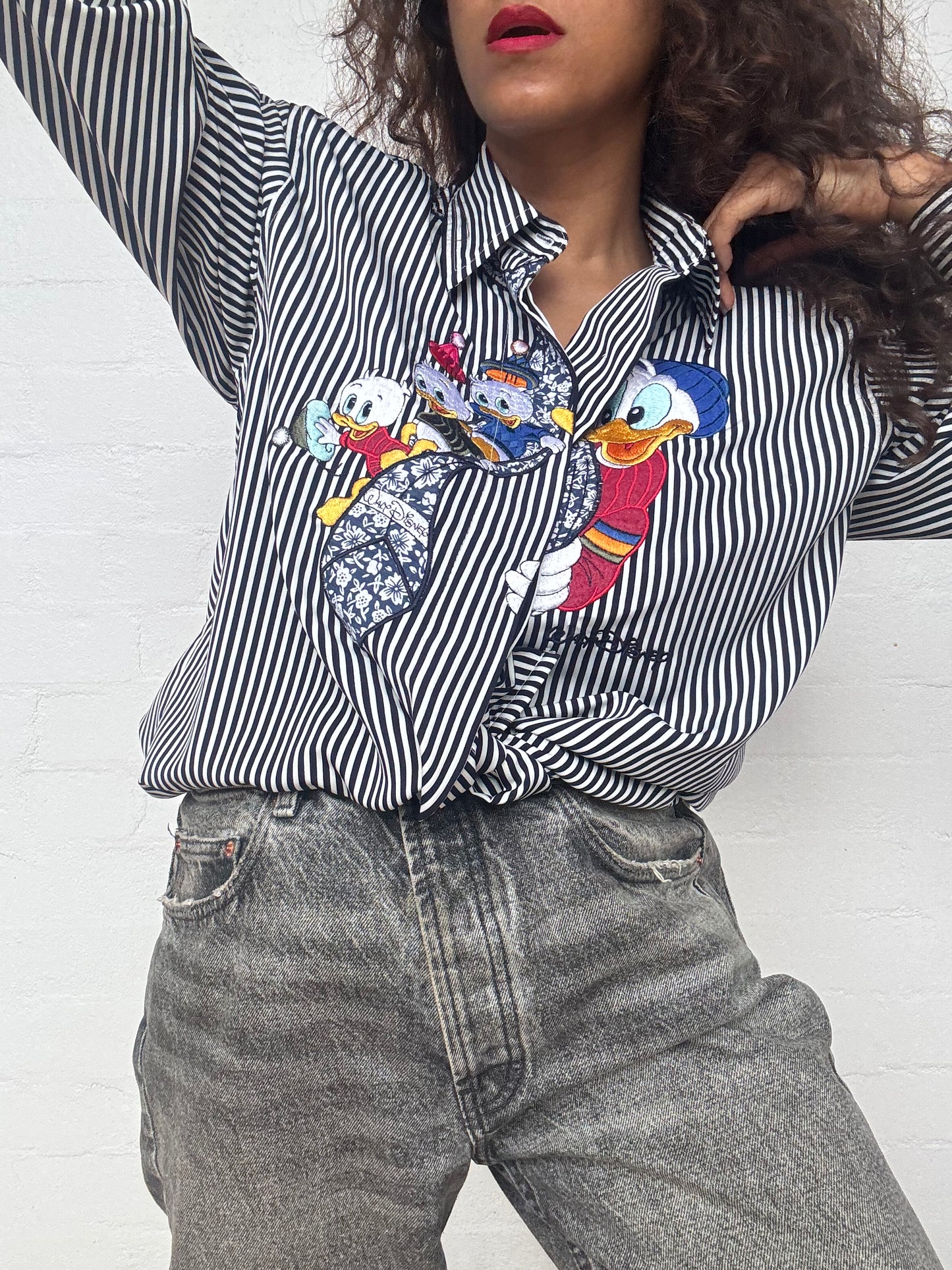 Vintage Disney World Embroidered Shirt