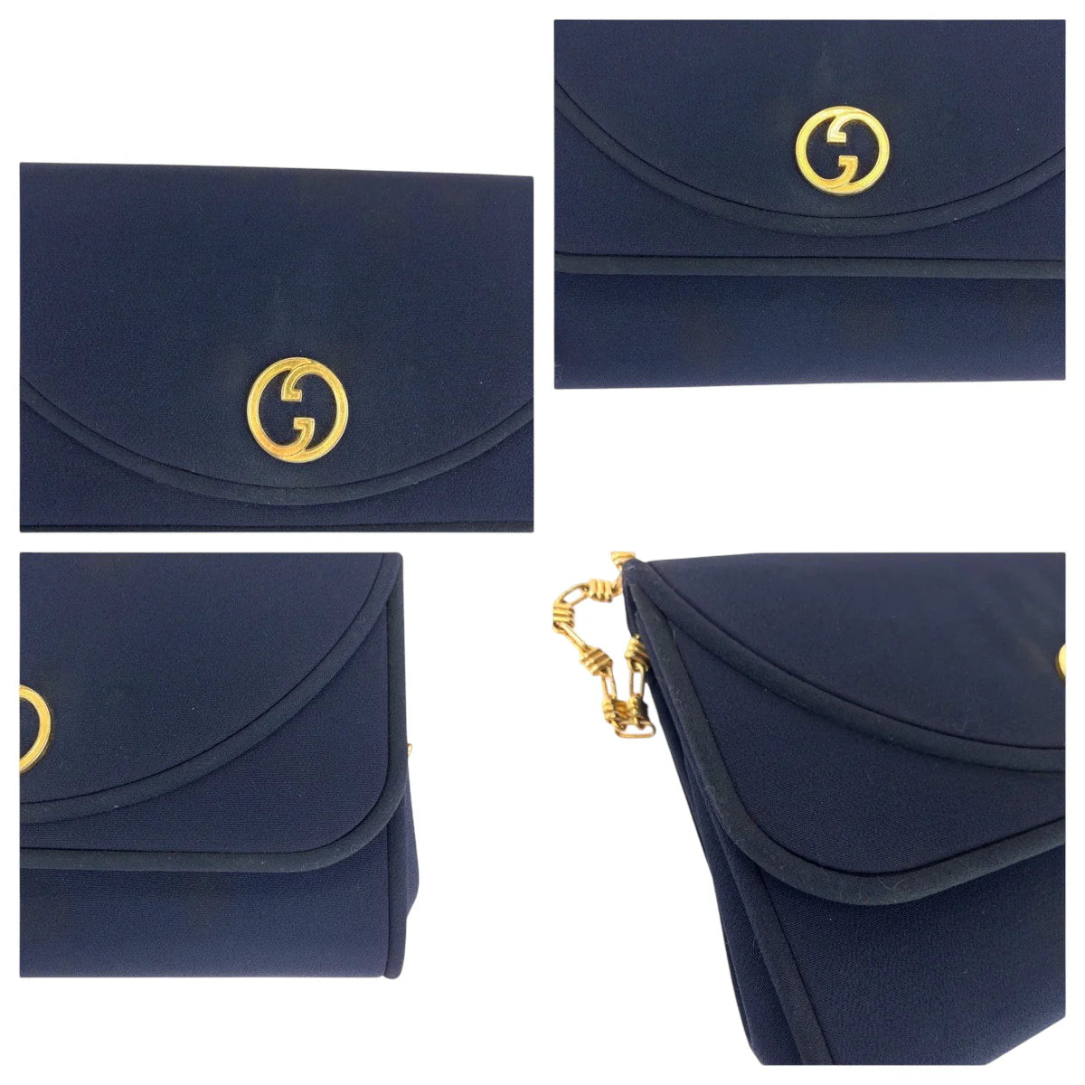 Vintage GUCCI Shoulder Bag - Navy