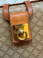 Vintage Celine Macadam Top Handle Bag