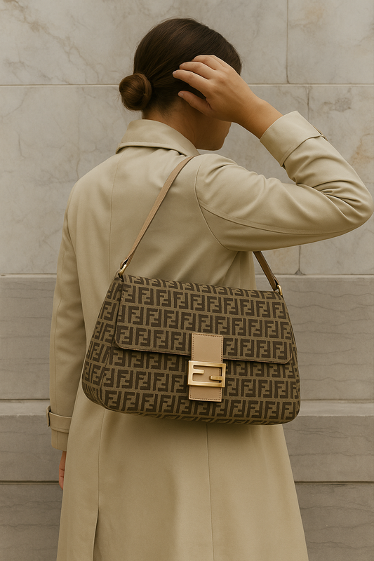 FENDI Zucca Mama Baguette