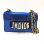 Rare Dior Jadior Shoulder Bag - Enamel Blue