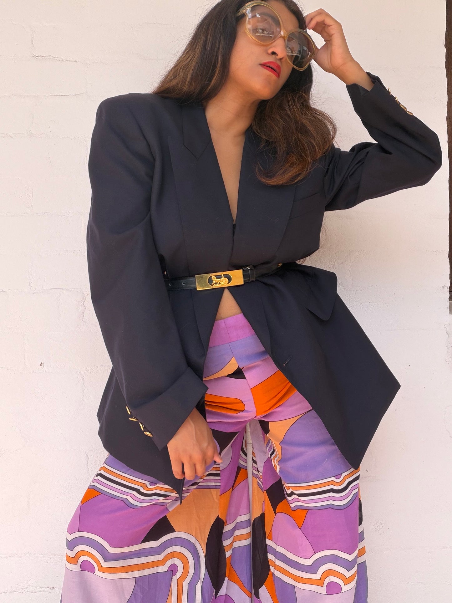 Rare Vintage CELINE Carriage Studded Belt