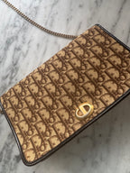 Rare Vintage Christian Dior Trotter Chain Shoulder Bag