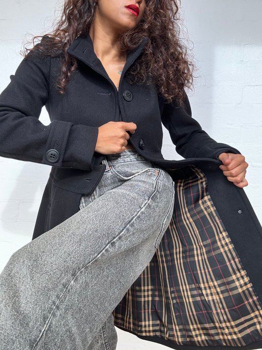 Burberry Angora Wool Coat